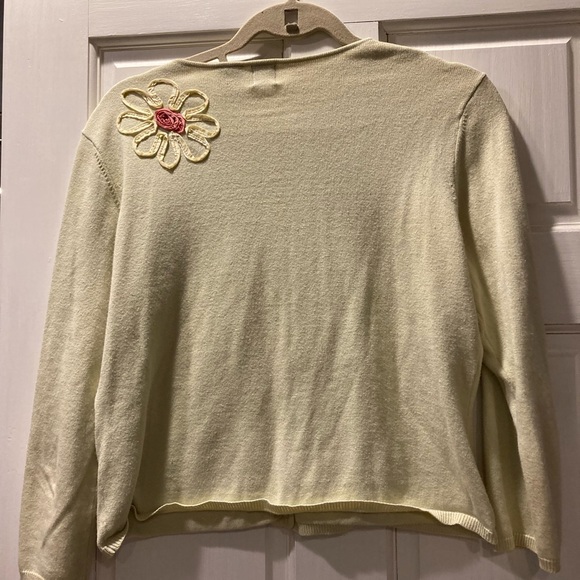 vintage HWR, Anthropologie cardigan, sz.L ( M? see measurements) - Picture 2 of 7